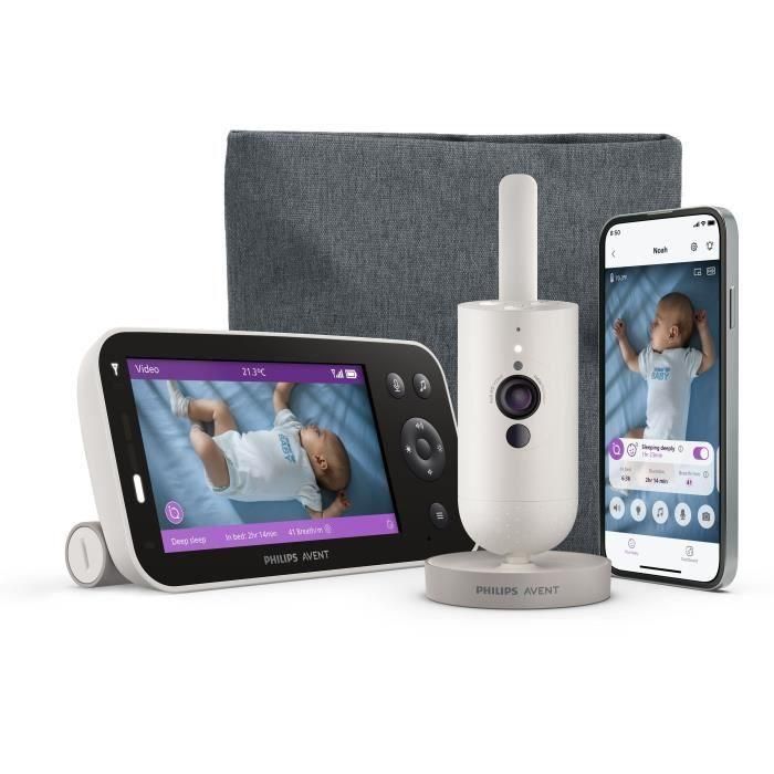 Vigilabebés con vídeo - PHILIPS AVENT - Premium conectado - SCD971/26 Vigilabebés con vídeo - PHILIPS AVENT - Premium conectado - SCD971/26