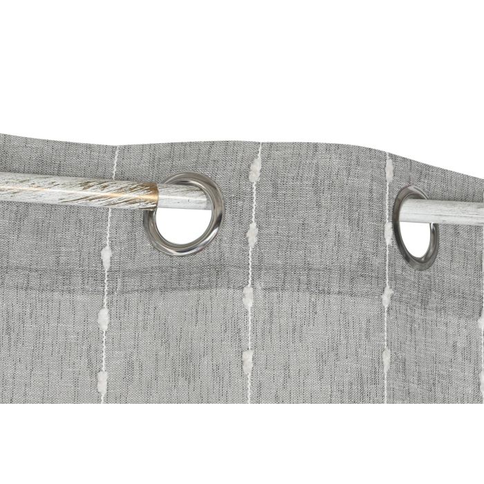 Cortina Urban DKD Home Decor Gris 260 x 260 x 140 cm 1