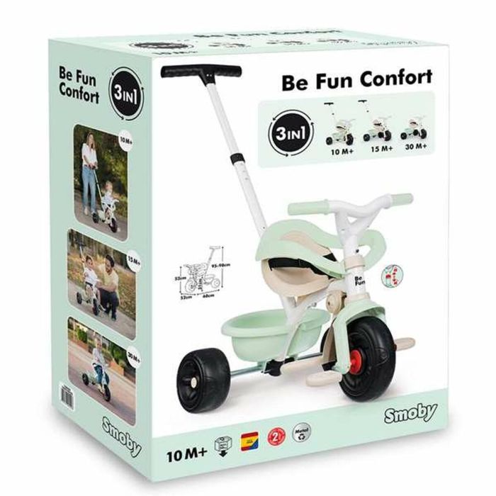 SMOBY - Be fun - Triciclo cómodo Be Fun 1 SMOBY - Be fun - Triciclo cómodo Be Fun 1