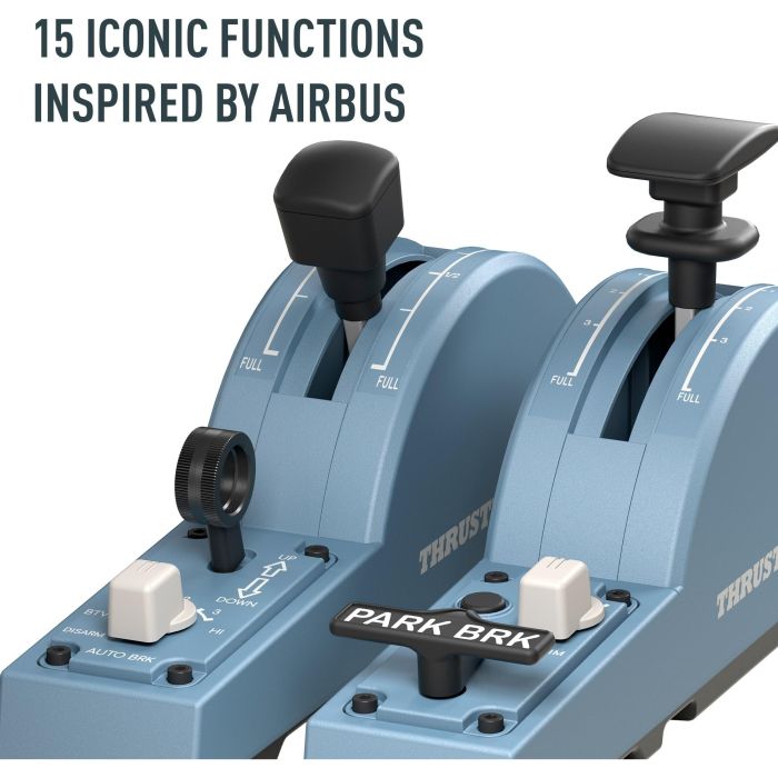 Thrustmaster Simulador Vuelo TCA Quadrant Airbus Edition Add-On (Klappen & Bremse) PC 5 Thrustmaster Simulador Vuelo TCA Quadrant Airbus Edition Add-On (Klappen & Bremse) PC 5