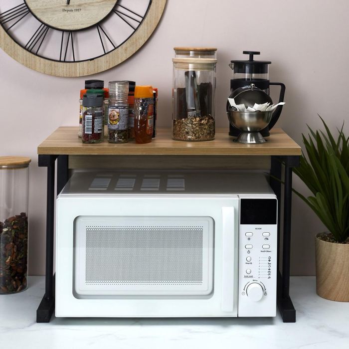 Home Deco Factory Estante Organizador Microondas Essentiel 54x34x36 cm 3