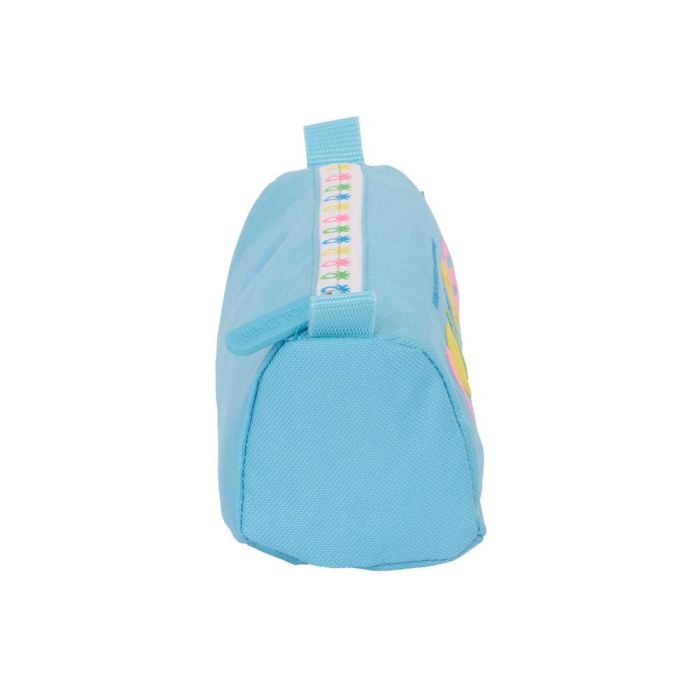 Estuche Escolar Benetton Spring Azul cielo 21 x 8 x 7 cm 2