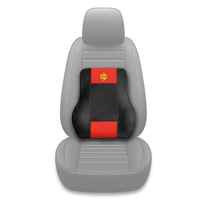 Momo Corsa Soporte Lumbar Coche Ergonómico Rojo-Negro 2