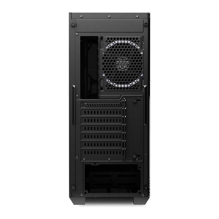 SHARKOON VS8 RGB Midi Tower Negro PC Vidrio Templado ATX Micro ATX Mini-ITX 2x USB 3.2 Gen 1 1x USB 3.2 Gen 2 6