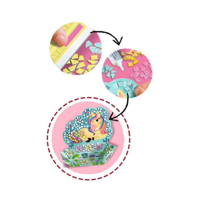 Ravensburger Mosaico Unicornio Kit Creativo Decoración Fácil 2 Objetos Resultados Garantizados Niños 7+ años 1 Ravensburger Mosaico Unicornio Kit Creativo Decoración Fácil 2 Objetos Resultados Garantizados Niños 7+ años 1