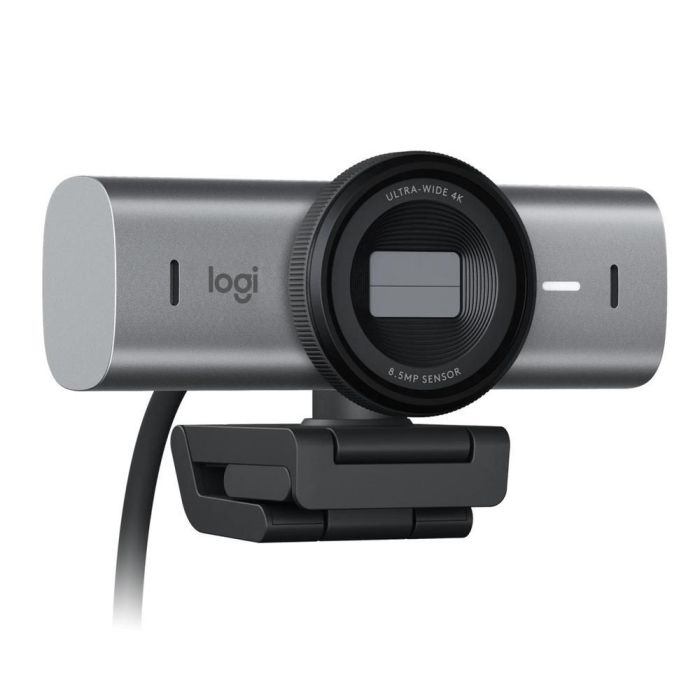 Logitech MX Brio Webcam Ultra HD 4K para Streaming y Colaboración - Videocámara Web