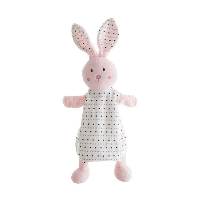Creaciones Llopis Marioneta Conejo Sonajero/Mordedor 35 cm para Bebés 1