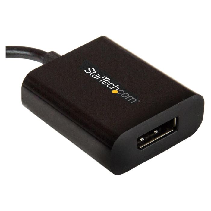 Adaptador USB C a DisplayPort Startech CDP2DP Negro Adaptador USB C a DisplayPort Startech CDP2DP Negro
