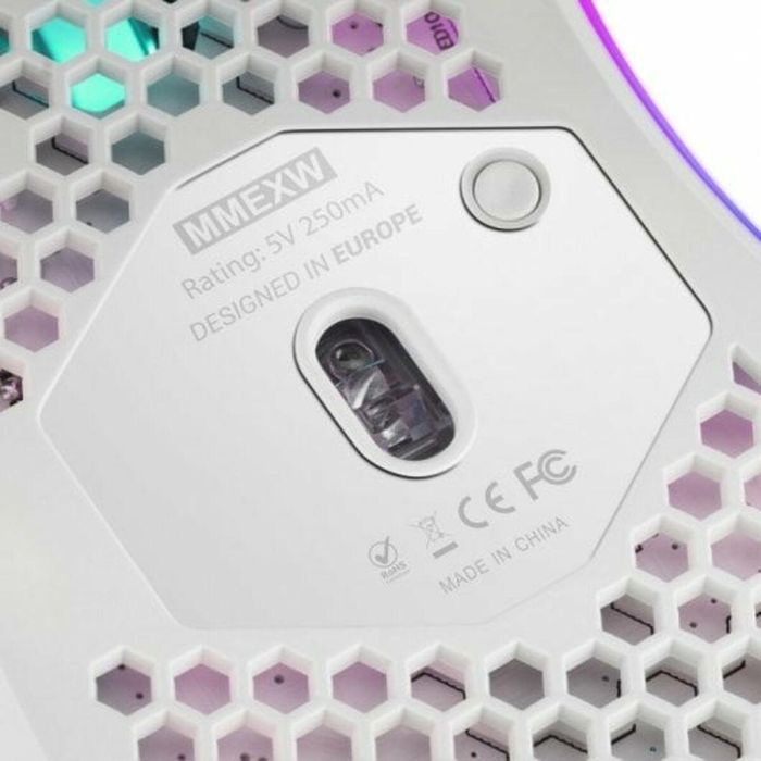 Ratón Mars Gaming Blanco 2