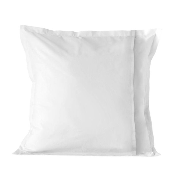 Funda de almohada HappyFriday BASIC Blanco 60 x 60 cm (2 Unidades) 1