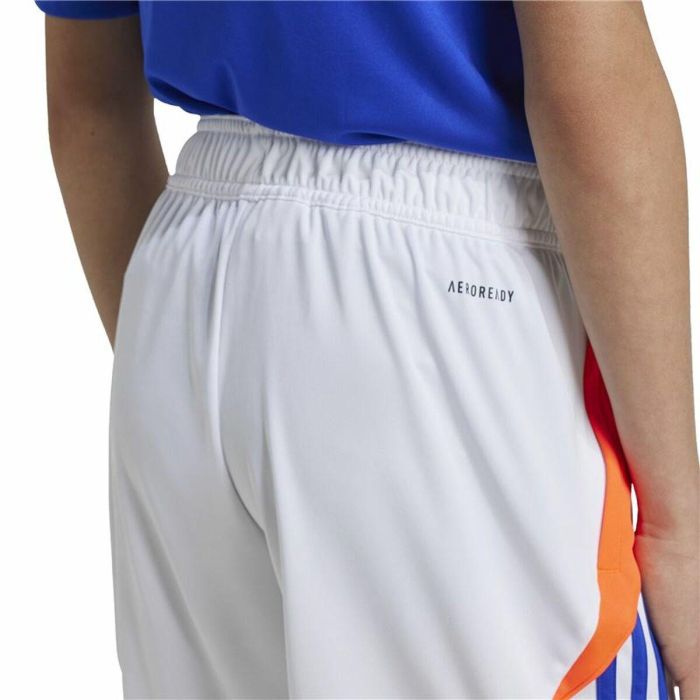 Pantalón Corto Deportivo Adidas Tiro24 Blanco 4