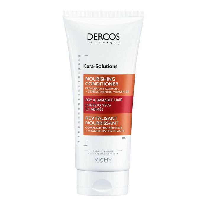 Vichy Dercos Mascarilla Capilar Kera Solution Reparadora para Cabello Dañado y Agredido con Pro-Keratin 250 ml