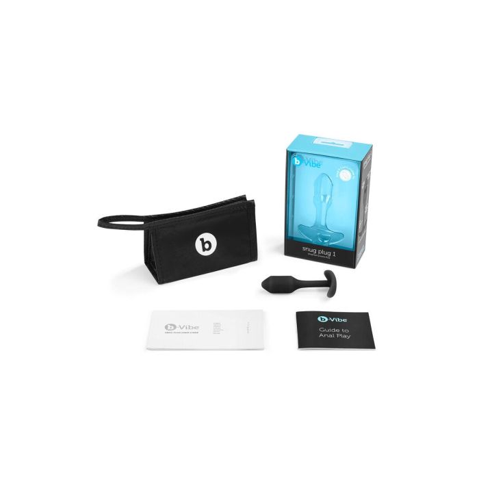 Plug Anal B-Vibe 96724 Negro 3 Plug Anal B-Vibe 96724 Negro 3