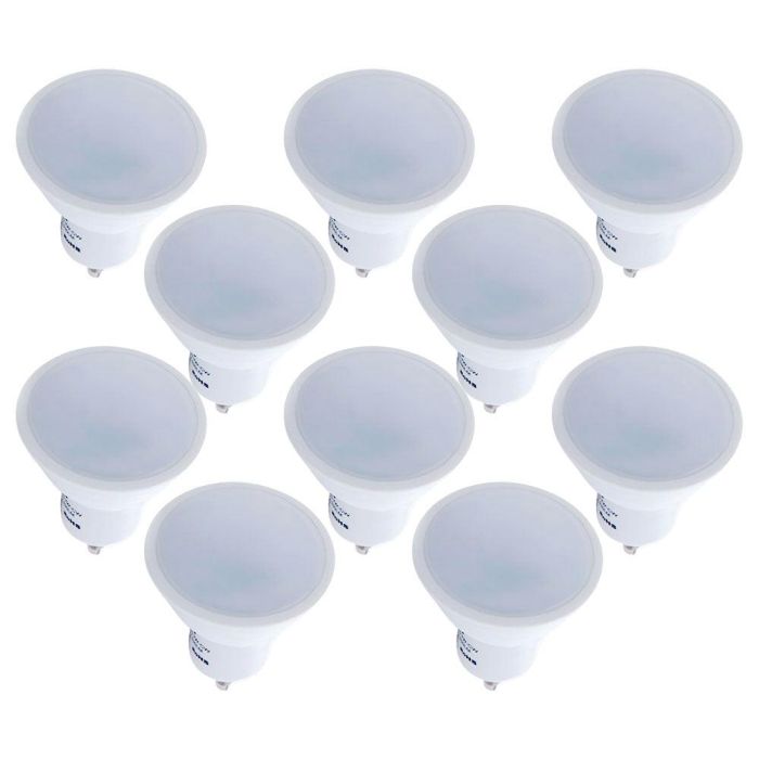 Pack 10 Bombillas LED GU10 7W 520Lm 6000ºK 10 40.000H [SKY-GU10-7W-CW-PK10-AP] 2