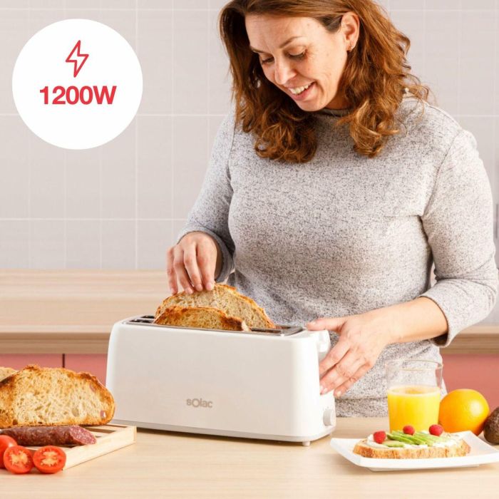 Tostadora Solac TL5421 Blanco 1200 W 9