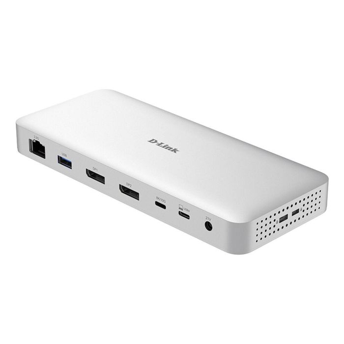 Hub USB D-Link DUF-901/E Gris 100 W 7