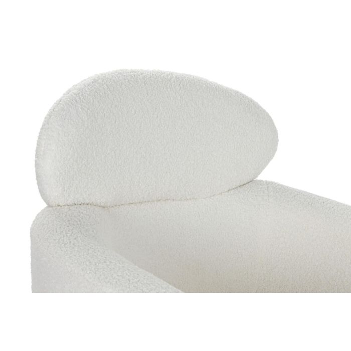 DKD Home Decor Butaca Moderno Blanco Verde 76x82x74 cm Set de 2 Madera Poliester 4