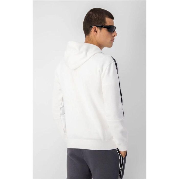 Sudadera con Capucha Hombre Champion Blanco 2
