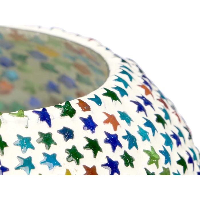 Portavela Ovalado Rayas Estrellas Surtidos Mod Giftdecor 12X8CM (12 Unidades) 2 Portavela Ovalado Rayas Estrellas Surtidos Mod Giftdecor 12X8CM (12 Unidades) 2