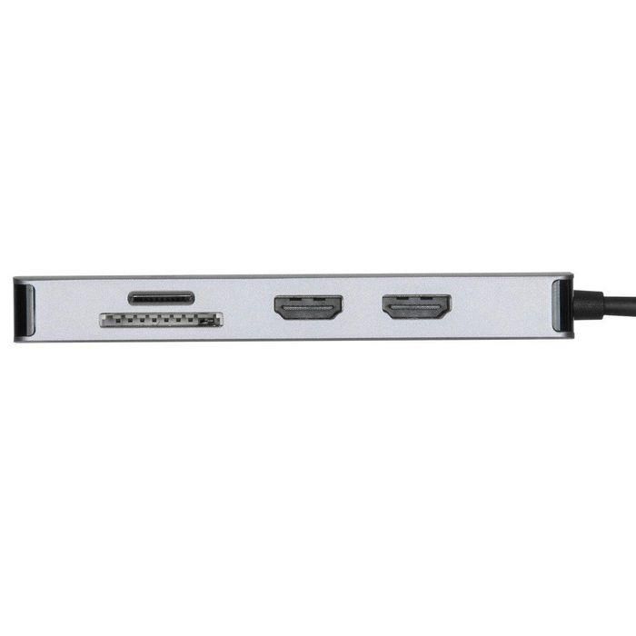 Targus DOCK423EU Replicador de Puertos USB-C 3.2 Gen 1 Base para Portátil, 100W PD, HDMI, Lector SD/MicroSD, Ethernet, Plata 4 Targus DOCK423EU Replicador de Puertos USB-C 3.2 Gen 1 Base para Portátil, 100W PD, HDMI, Lector SD/MicroSD, Ethernet, Plata 4