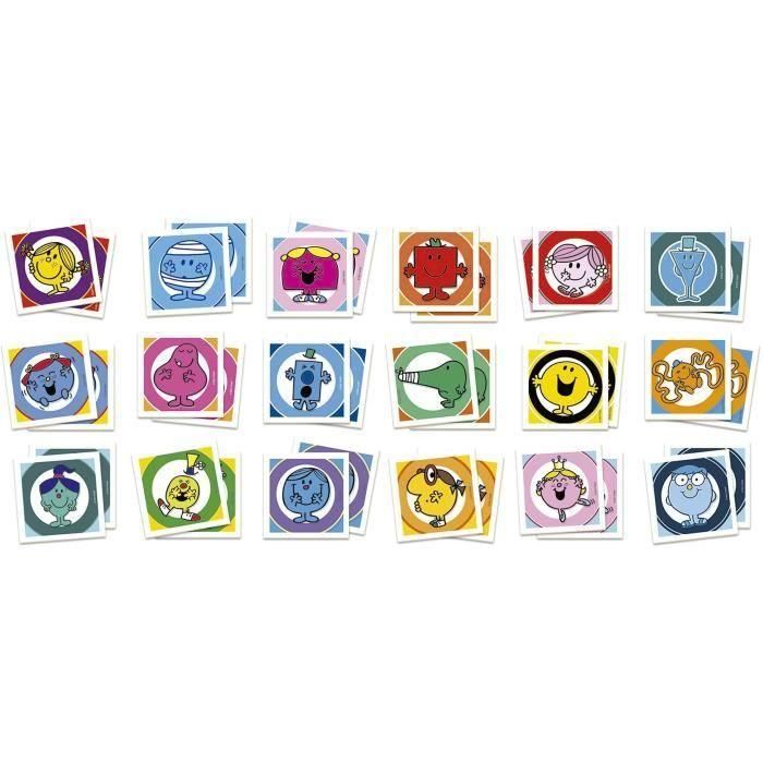 Educa EDU8412668196261 Juego de Memoria Identic Monsieur Madame 1 Educa EDU8412668196261 Juego de Memoria Identic Monsieur Madame 1