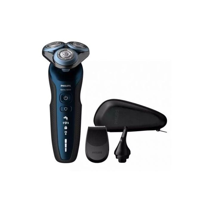 Afeitadora Philips Shaver Series 6000 S6650/48/ con Batería / 3 Accesorios 0 Afeitadora Philips Shaver Series 6000 S6650/48/ con Batería / 3 Accesorios 0