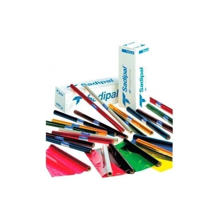 Sadipal Papel Celofán 30 gr Rollo 0,70x10M Verde para Decoración y Manualidades