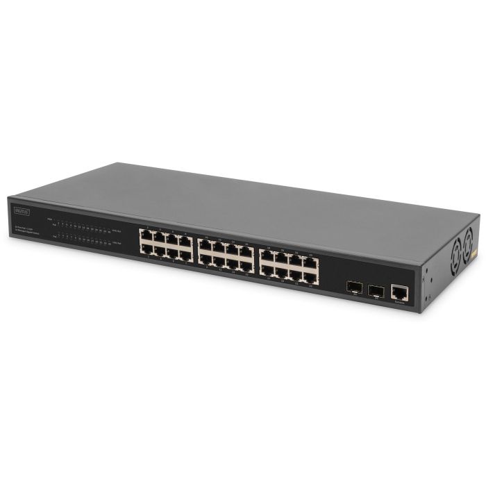 DIGITUS Switch 24 Port L2 Managed Gigabit Ethernet PoE 0 DIGITUS Switch 24 Port L2 Managed Gigabit Ethernet PoE 0