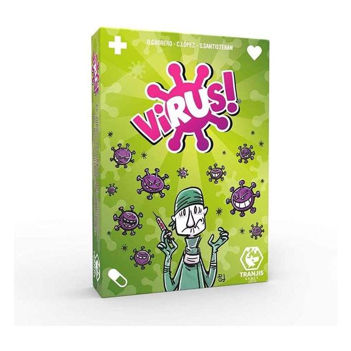 Tranjis Juego Virus ¡Enfréntate a la pandemia y erradica el virus! con 68 cartas 0 Tranjis Juego Virus ¡Enfréntate a la pandemia y erradica el virus! con 68 cartas 0