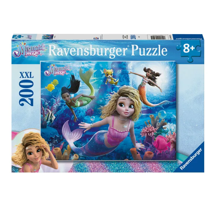 Ravensburger Puzzle Infantil 200 Piezas XXL El Mundo Mágico de las Sirenas Supremas 12004322 para +8 Años Ravensburger Puzzle Infantil 200 Piezas XXL El Mundo Mágico de las Sirenas Supremas 12004322 para +8 Años
