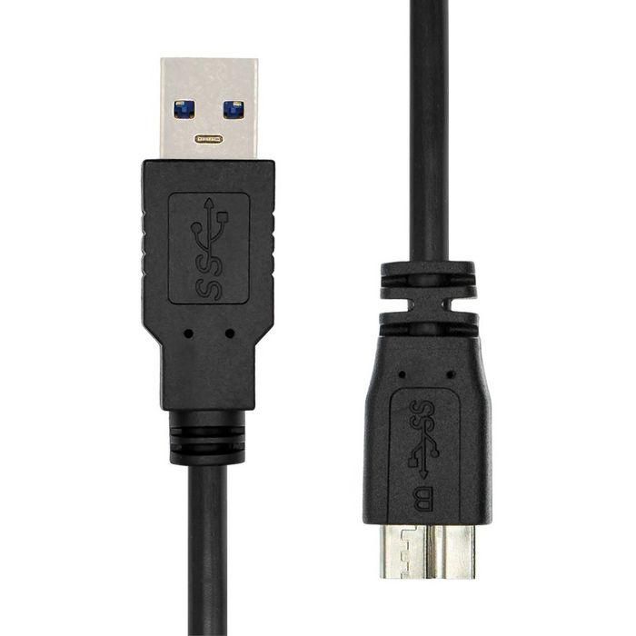 ProXtend USB 3.2 Gen1 A to Micro B M/M Black 2M ProXtend USB 3.2 Gen1 A to Micro B M/M Black 2M