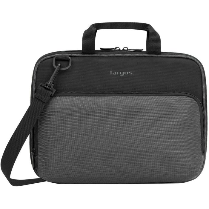 Targus 11.6" Work-in Essentials Case para Chromebook - Estuche Protector con Asa, Correa y Bolsillo, Negro/Gris 5