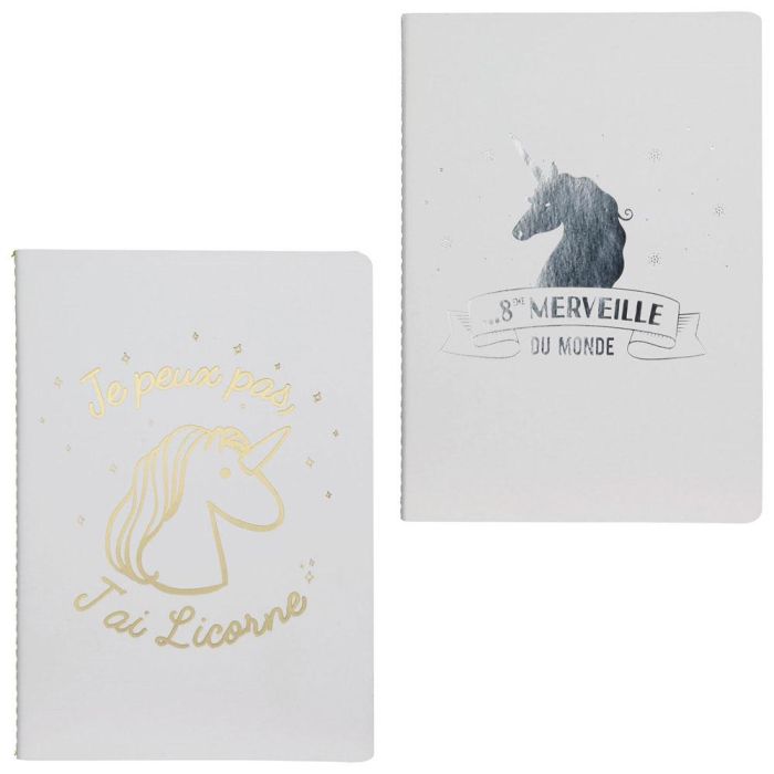 Libreta Dina5 Unicornio Home Deco Factory 2