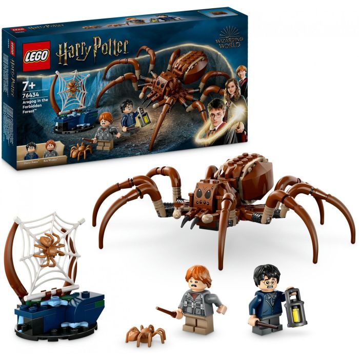 LEGO 76434 Harry Potter: Set de Construcción del Escenario 'Aragog en el Bosque Prohibido' con Araña Gigante de Juguete para Niños 15