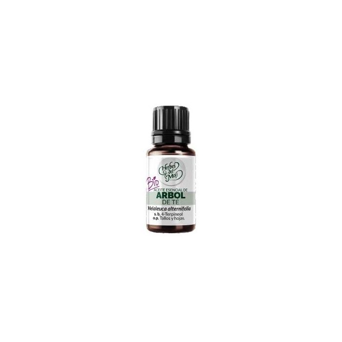 HERBES DEL MOLI Aceite Esencial Árbol de Té 10ml Bio - Antibacteriano y Antivírico 100% Ecológico