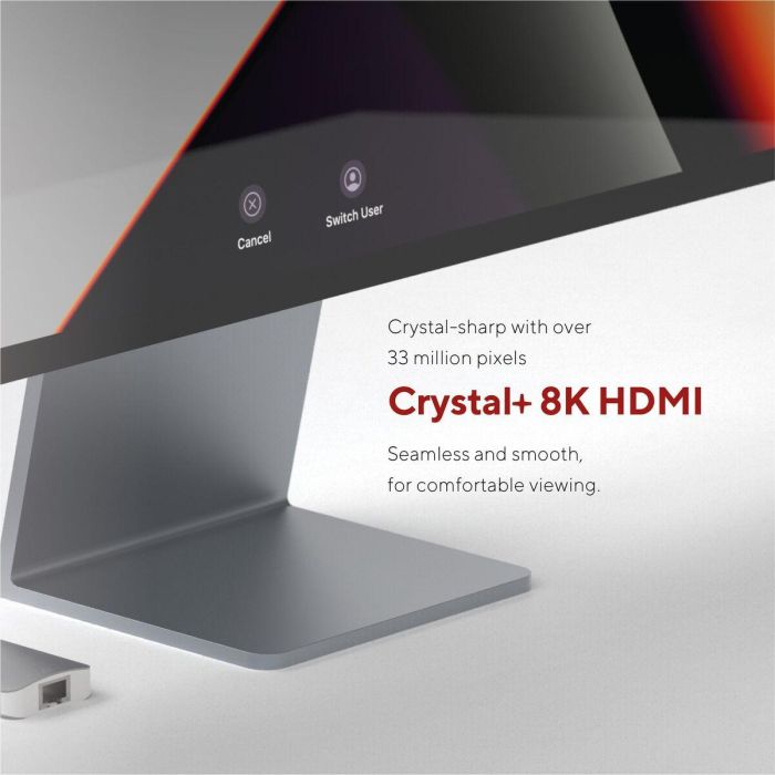 Hub USB Linq Byelements LQ49081PS Blanco Gris 13