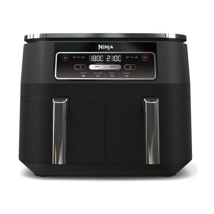 Ninja AF200EU Freidora de Aire Caliente Dual Zone 7.6 L (1.6 kg), Negro 0 Ninja AF200EU Freidora de Aire Caliente Dual Zone 7.6 L (1.6 kg), Negro 0