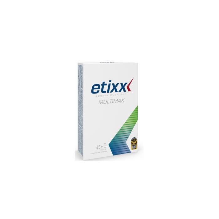 Etixx Multimax. Complemento Multivitamínico y Mineral para Deportistas. 45 Comprimidos