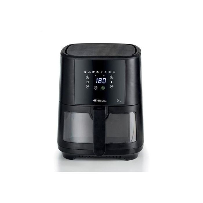 Ariete 4626 Freidora de Aire con Ventana Transparente Negra 1 Ariete 4626 Freidora de Aire con Ventana Transparente Negra 1