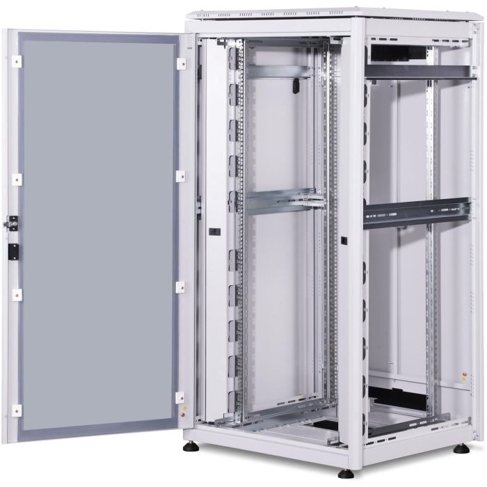 DIGITUS Netzwerkschrank Unique 32HE 1609x800x800mm grau (Speditionsversand) 7