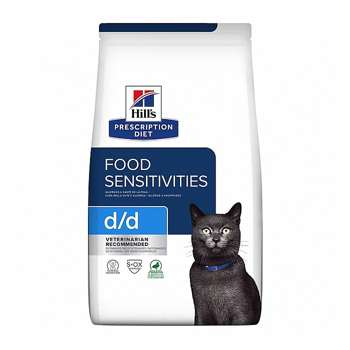 Hill'S Hpd Feline D-D Pato Guisantes 1,5 kg