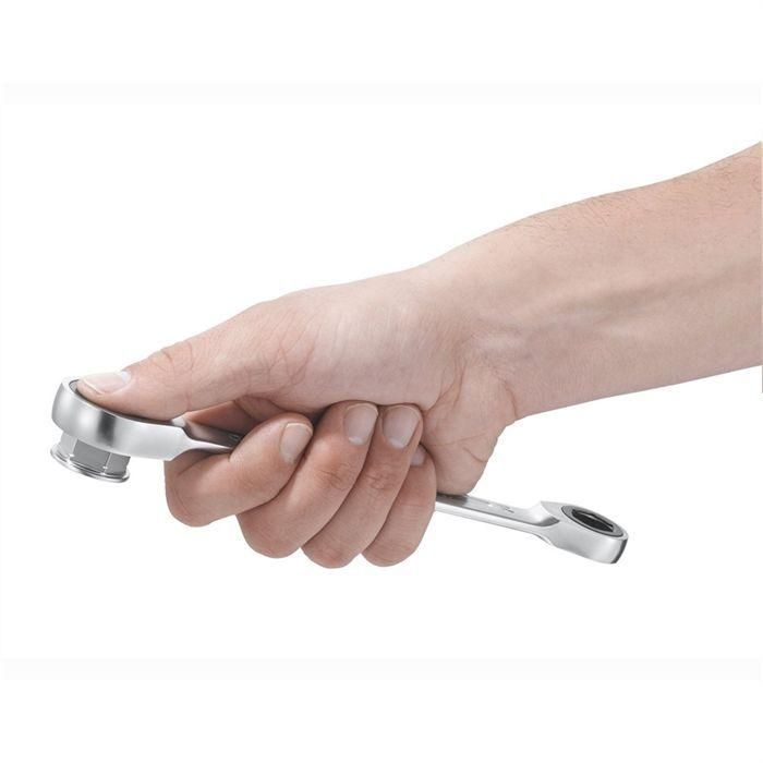 Facom Caja de llaves de trinquete planas 11 en 1, incluye llave 14/19 mm y 9 anillos medidas 8-17 mm con caja de almacenamiento 1