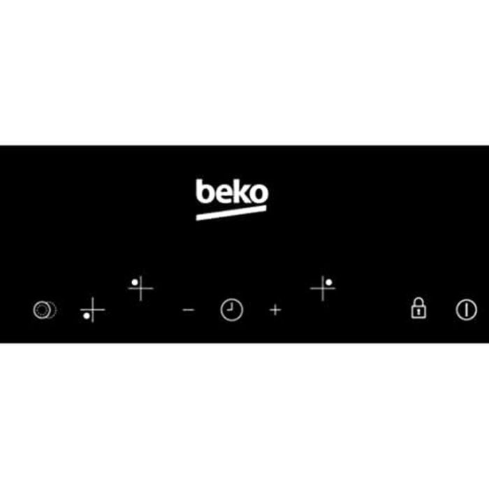 Placa Vitrocerámica BEKO HIC63402T 60 cm 58 cm 5700 W 2 Placa Vitrocerámica BEKO HIC63402T 60 cm 58 cm 5700 W 2