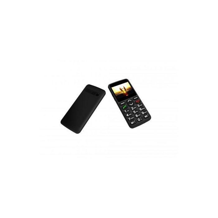TELÉFONO MÓVIL LIBRE TELEFUNKEN TM 140 COSÍ BLACK - PANTALLA 2.3"/5.8CM - TECLAS GRANDES - CAM 0.3 MPX - BT 2.1 - RANURA MICROSD - BAT 600MAH 1 TELÉFONO MÓVIL LIBRE TELEFUNKEN TM 140 COSÍ BLACK - PANTALLA 2.3"/5.8CM - TECLAS GRANDES - CAM 0.3 MPX - BT 2.1 - RANURA MICROSD - BAT 600MAH 1