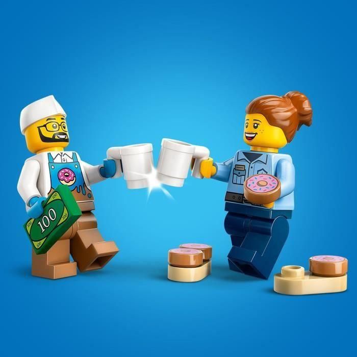 Juego de construccion camión de dónuts lego city 3 Juego de construccion camión de dónuts lego city 3