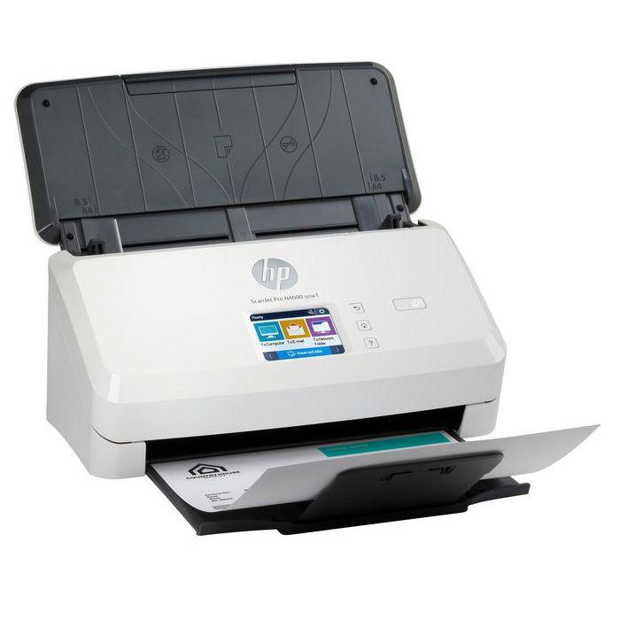 HP N4000 snw1 ScanJet Pro Escáner Documental Color Alimentación de Hoja 40ppm/80ipm ADF 50 Páginas 4000 Páginas/Día 1
