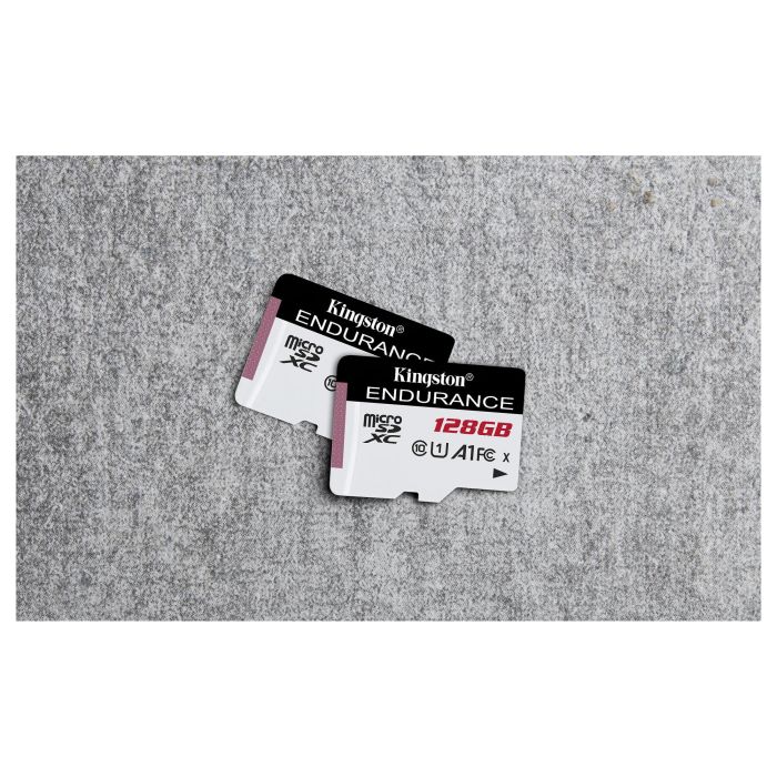 Kingston High Endurance Tarjeta MicroSDXC 128GB Clase 10 UHS-I U1 A1 Velocidad Lectura 95MB/s 4