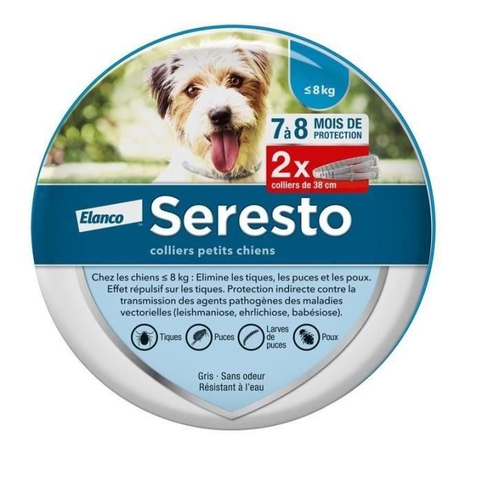 Collar Seresto Perros Pequeños X2