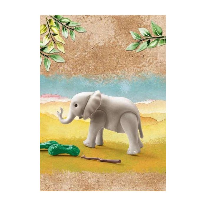 Playmobil Wiltopia Figura Elefante Joven 1 Playmobil Wiltopia Figura Elefante Joven 1
