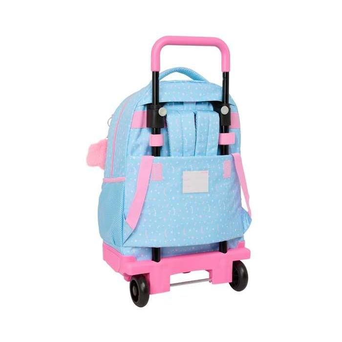 Blackfit8 Smile Mochila Grande con Ruedas Compact Extraible 33x45x22 cm 1